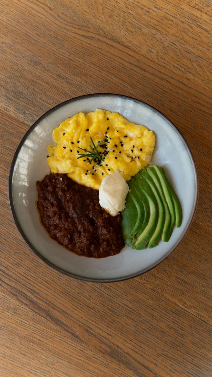 Rocco & Riley breakfast plate
