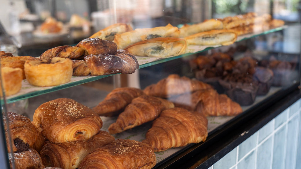 Freshly baked pastries from the R&R kitchen